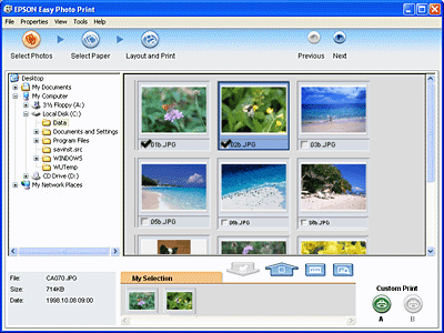 epson easy photo print module windows 7